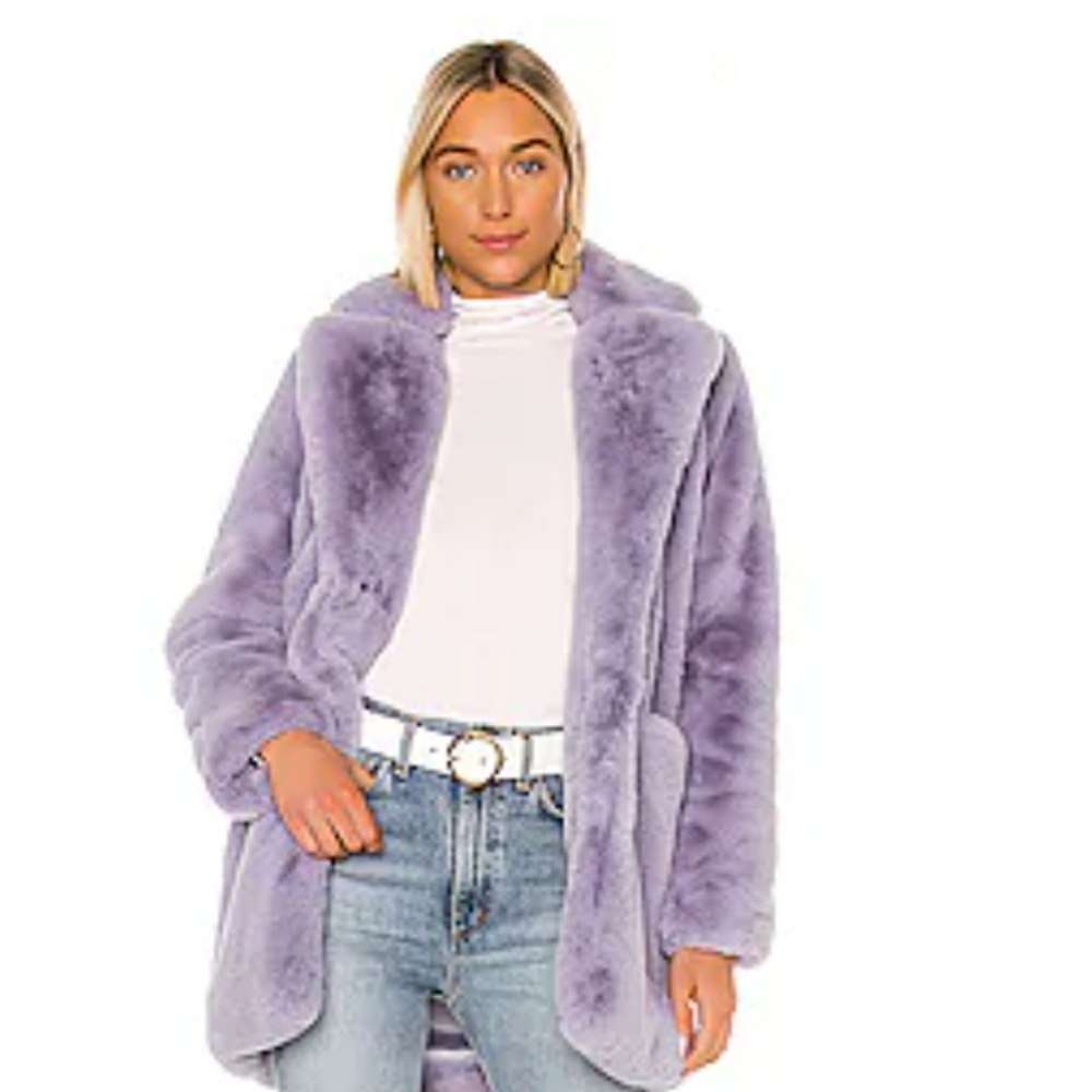 Apparis Sophie Faux Fur Coat